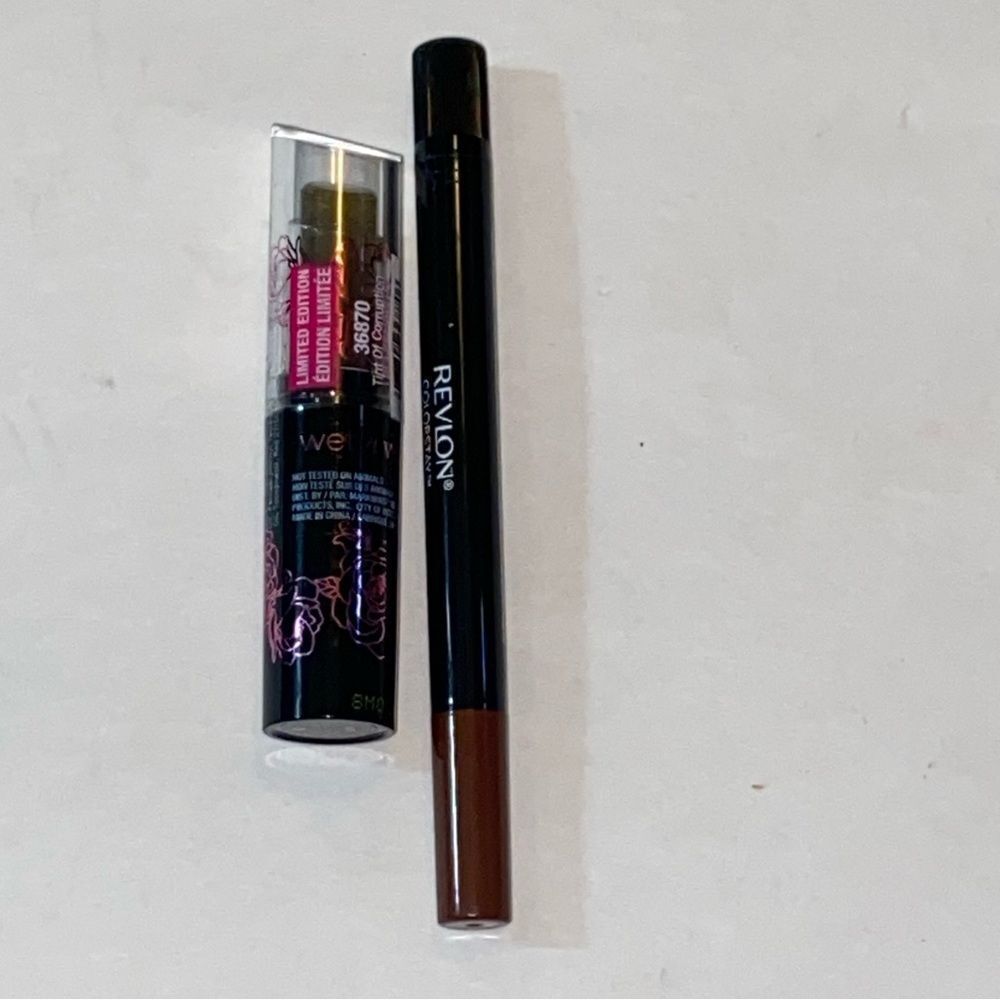Wet n Wild Limited Edition Chestnut Lipstick and Revlon Colorstay Set Two